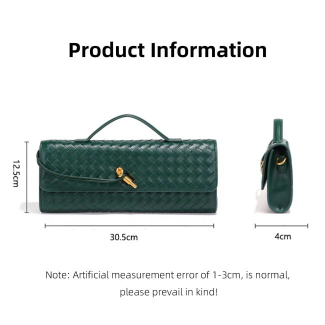 Hand Woven Evening Baguette Bag - Image 5