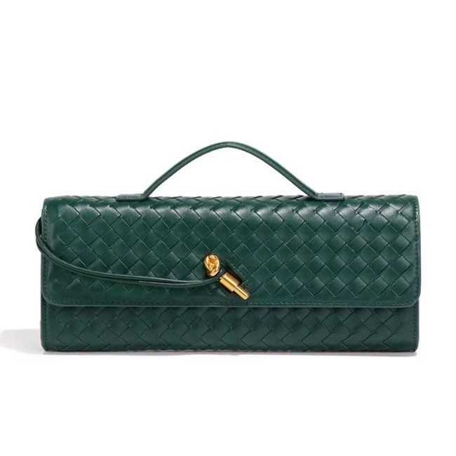 Hand Woven Evening Baguette Bag