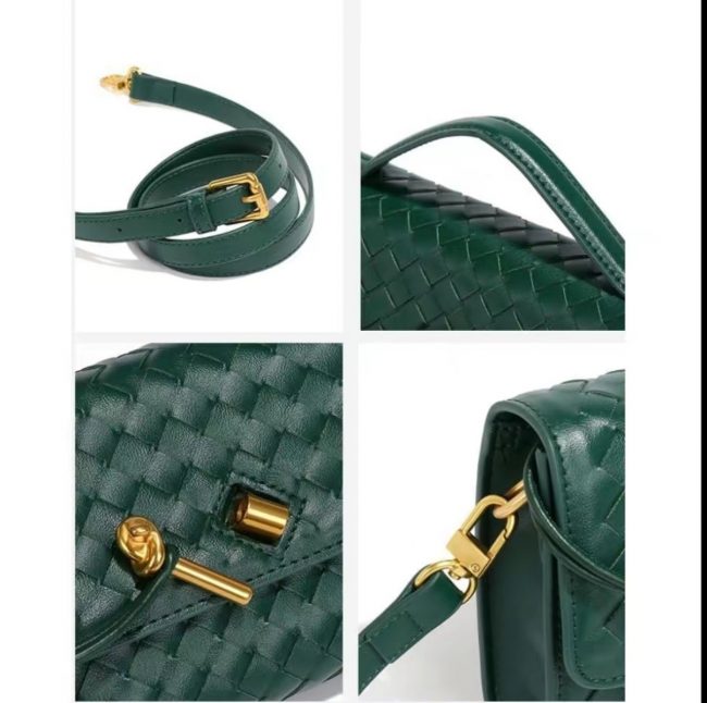 Hand Woven Evening Baguette Bag - Image 6