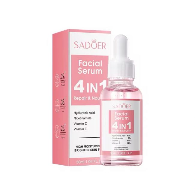 4-in-1 Hyaluronic Acid Collagen Vitamin C Face Serum