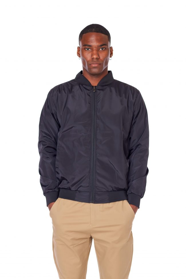 Men’s Regular Fit Bomber Jacket – Classic Everyday Outerwear