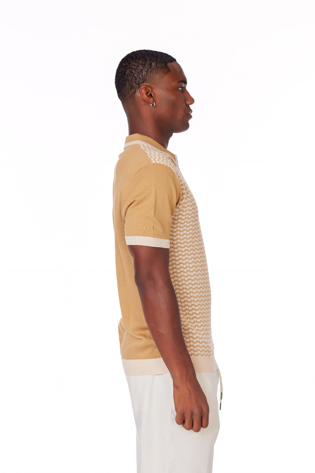 breathable casual polo for men
