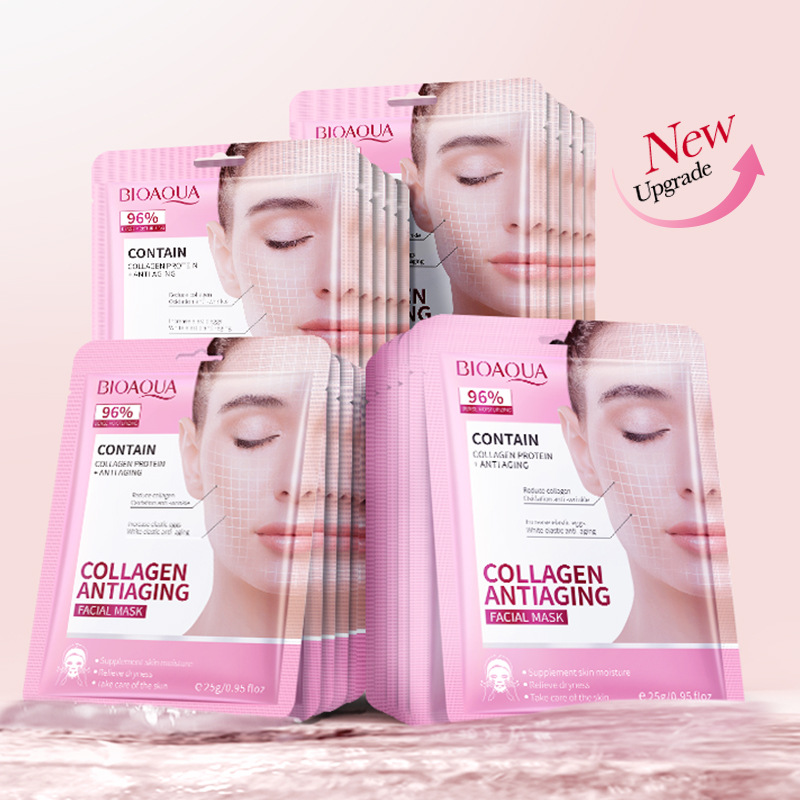 Hyaluronic Acid Collagen Retinol Anti-Aging Facial Mask for All Skin Types - Image 9