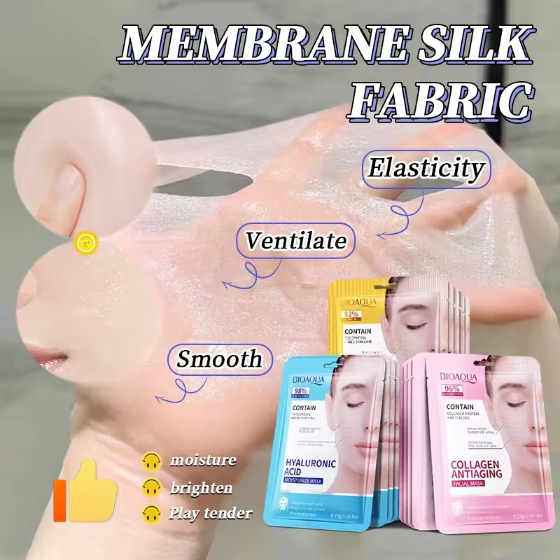 Hyaluronic Acid Collagen Retinol Anti-Aging Facial Mask for All Skin Types - Image 3