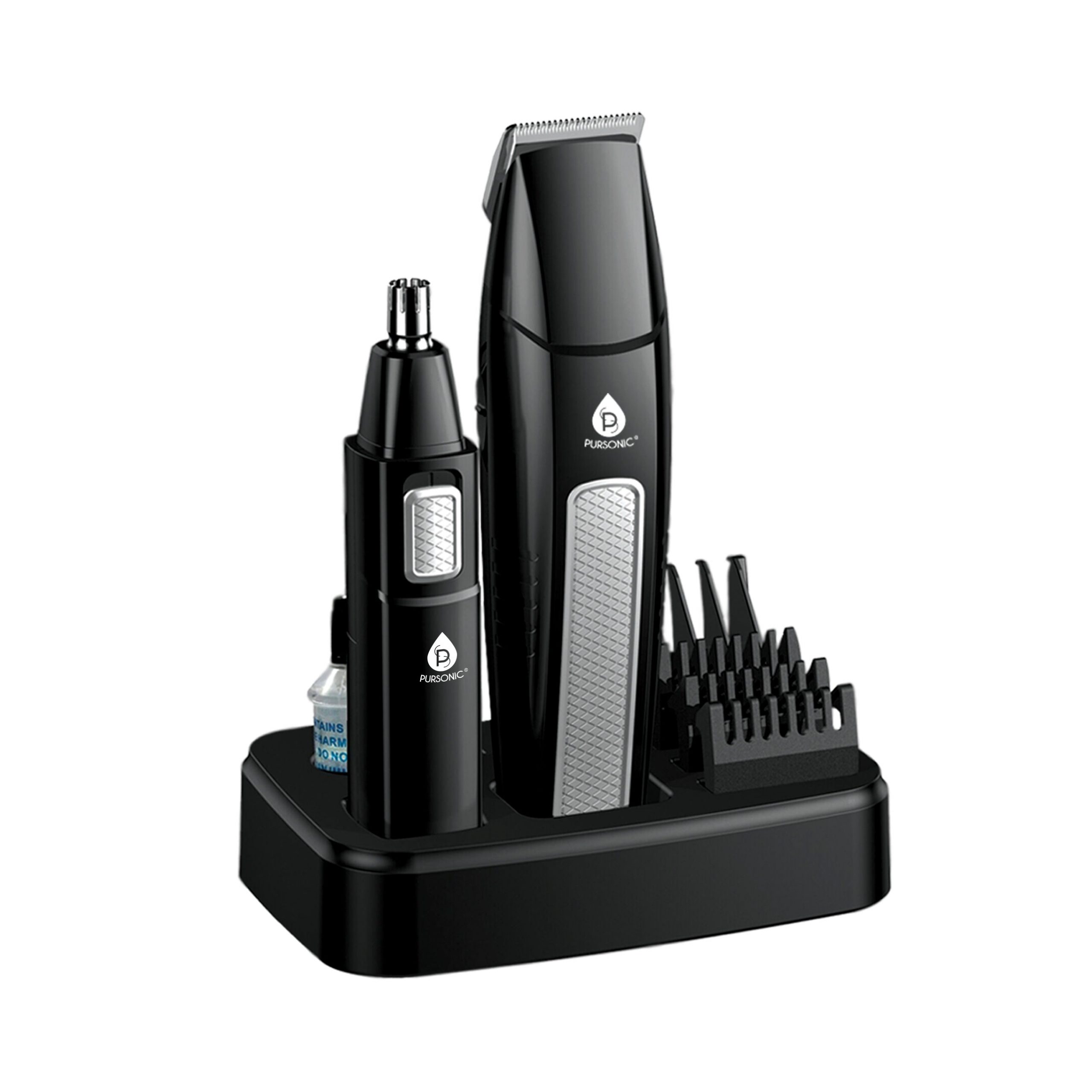 Mario Lopez Mens Grooming Kit , Designed for Hair, Beard, Nose & Ear Grooming, 10 Piece Grooming Kit - Image 3