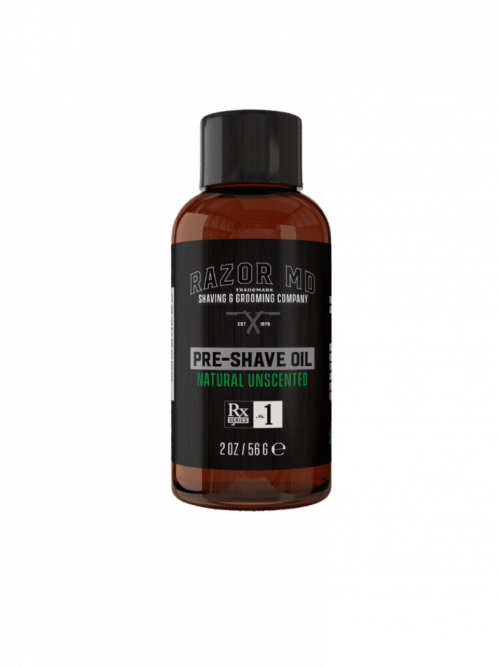 Natural Unscented Pre Shave Oil Serum